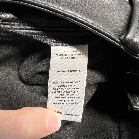 SPANX Ready to Wow Black Leggings with Snakeskin Print on Sides Size L - Picture 12 of 12